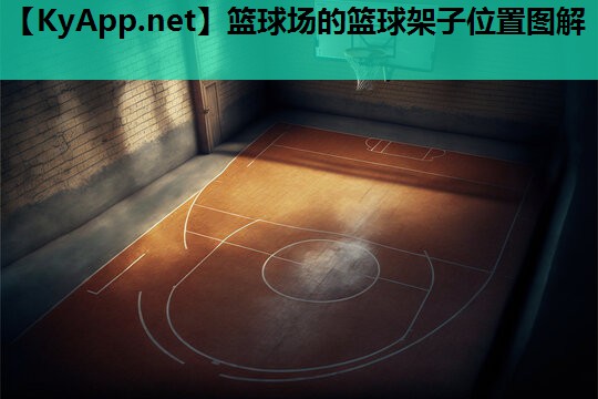篮球场的篮球架子位置图解