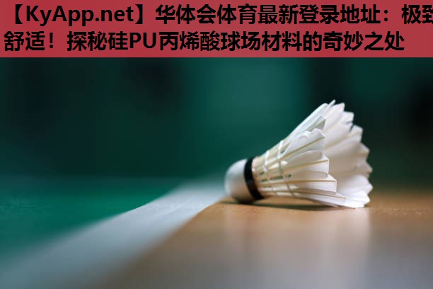 极致舒适!探秘硅PU丙烯酸球场材料的奇妙之处 极致舒适!探秘硅PU丙烯酸球场材料的奇妙之处