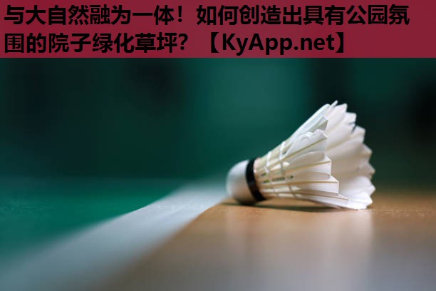 与大自然融为一体!如何创造出具有公园氛围的院子绿化草坪? 与大自然融为一体!如何创造出具有公园氛围的院子绿化草坪?